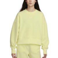 áo nike sportswear plush women's mod crop crewneck sweatshirt dq6845-331