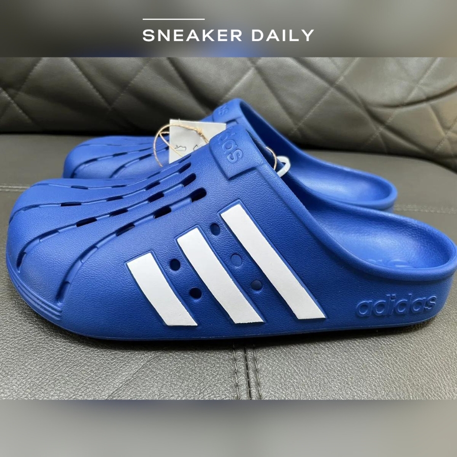 Dép Adidas Adilette Clog 'Royal Blue' GZ5314