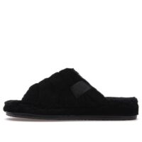 dép ugg fluff you slide black 1117473-btfl