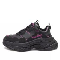 kredivo giày balenciaga allover logo triple s women's sneakers in 'blackpink' 5cd14sh1438d5egs