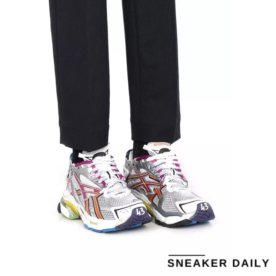 giày balenciaga runner men's sneakers in multicolor 84564sh2db908fgs