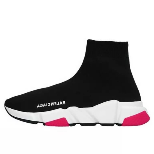 giày balenciaga speed women’s sneakers in black 3b083sh70189cags