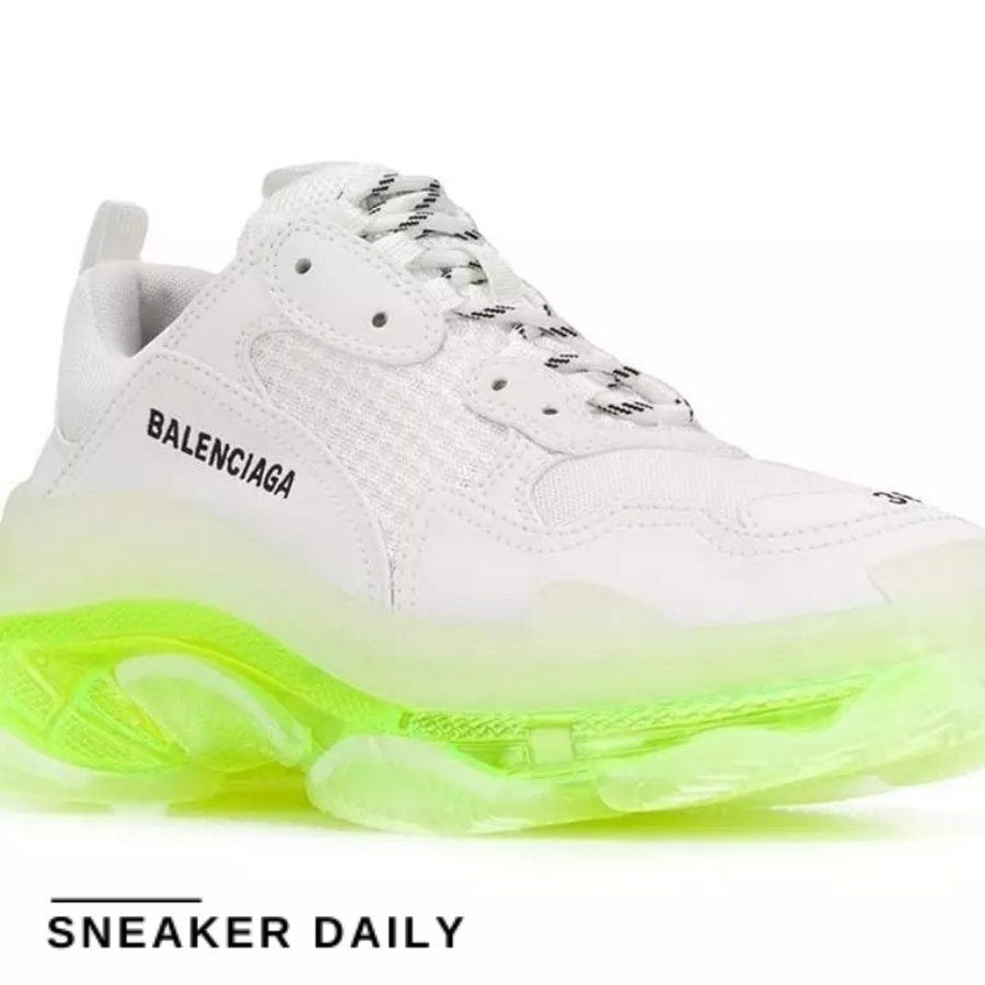 giày balenciaga triple s clear sole sneakers white 317fdsh64acdaegs