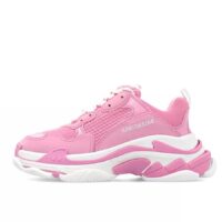 giày balenciaga triple s logotype women's sneakers in pink 3ffa8sha0117eegs
