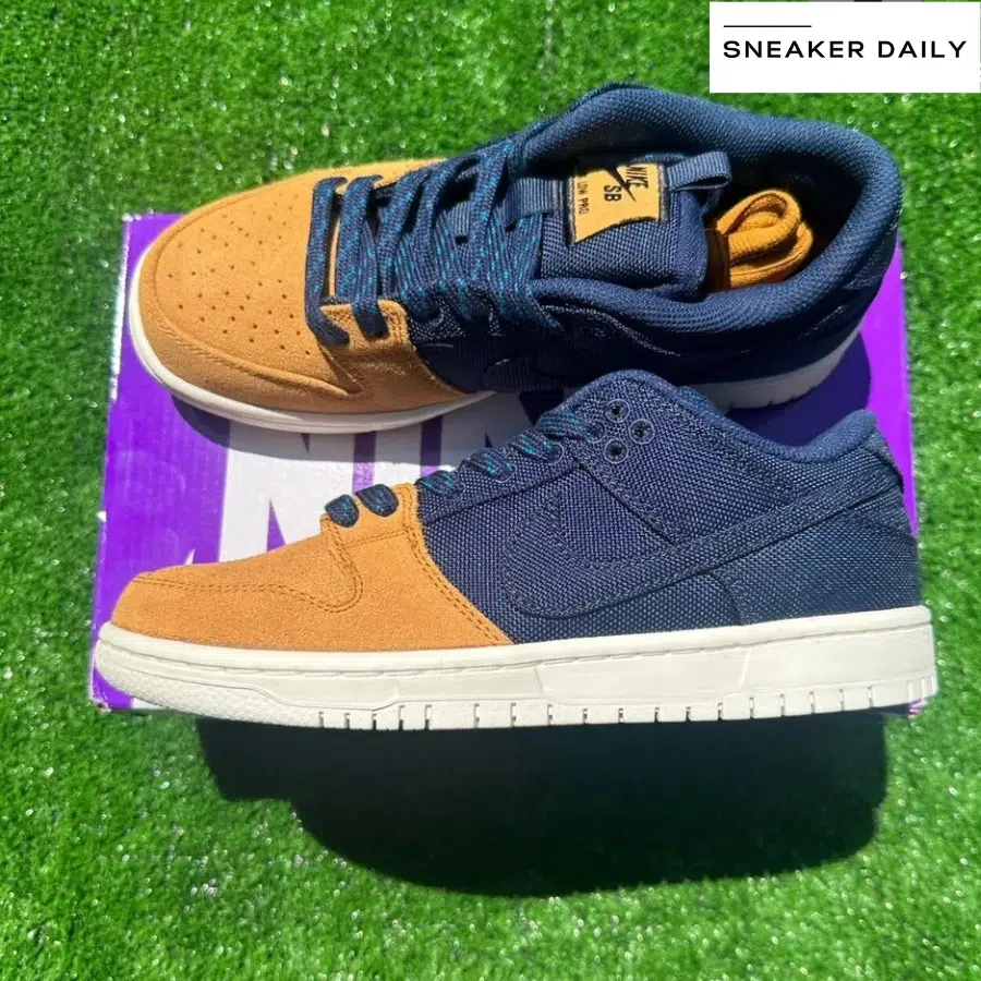 Giày Nike SB Dunk Low Pro PRM 'Midnight Blue' DX6775-400