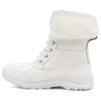 giày ugg adirondack iii patent boot white (women's) 1132991-wht