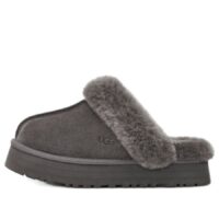 giày ugg disquette fluff gray slippers (wmns)1122550-chrc