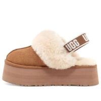 giày ugg funkette slipper 'brown' 1113474-che