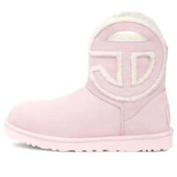 giày ugg logo mini cozy soft unisex pink 1122991-pink