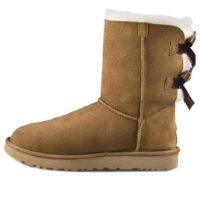 giày ugg mini bailey bow ii boot fleece lined 1016225-che