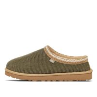 giày ugg tasman ii slipper corduroy moss green 1134310-msg