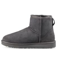 giày ugg w classic mini ii fleece lined gray 1016222-grey
