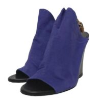 giày cao gót balenciaga stretch and slingback heels for women in purple 0dbb2sh0d981acgs