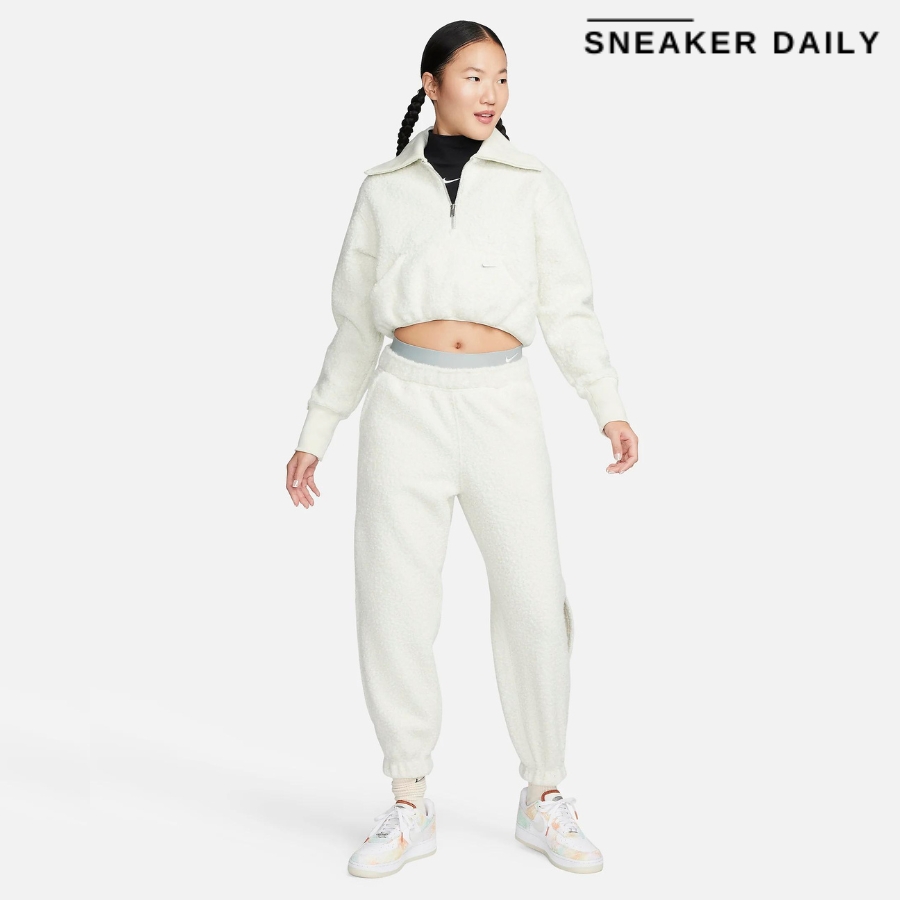 Nike Sportswear Phoenix Cosy Bouclé Women's High-Waisted Wide-Leg Knit  Trousers