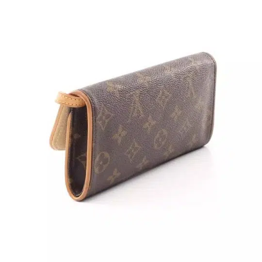 túi louis vuitton pochette twin pm monogram shoulder bag pvc leather 'brown' 933beacf7bf489gs