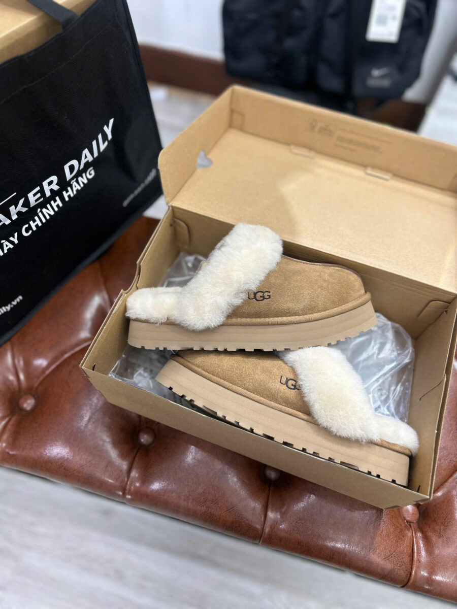 sục ugg disquette slippers 'chestnut brown' 1122550-che