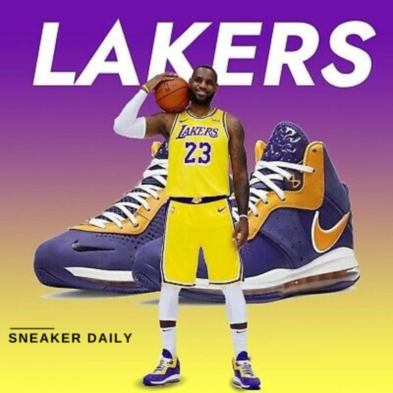 Giày Nike LeBron 8 'Lakers' DC8380-500