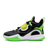 giày peak basketball kid 'black green' ek3303a