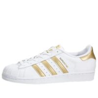 giày adidas superstar j 'white gold' b39402