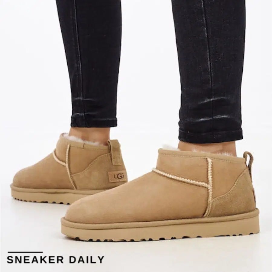 giày ugg classic ultra mini 'sand' 1116109-san