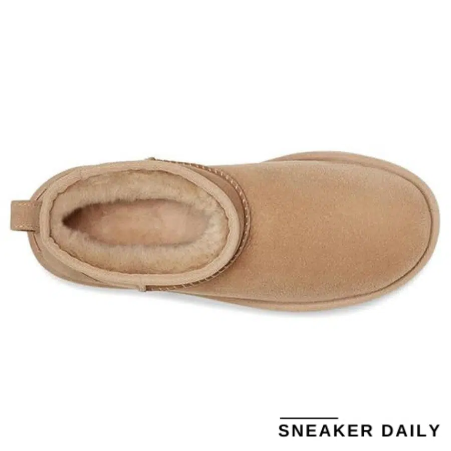 giày ugg classic ultra mini 'sand' 1116109-san