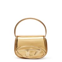túi diesel 1dr-xs-s - iconic mini bag in mirrored leather 'gold' x08957ps202
