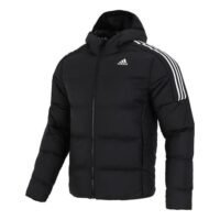 áo khoác adidas casual sports hooded stay warm down jacket 'black' gt9141