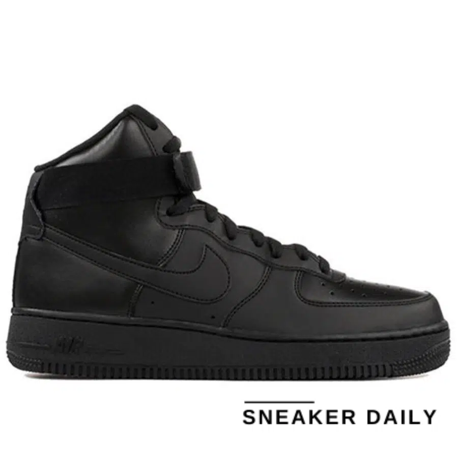 giày nike air force 1 high '07 'triple black 2017' 315121-032