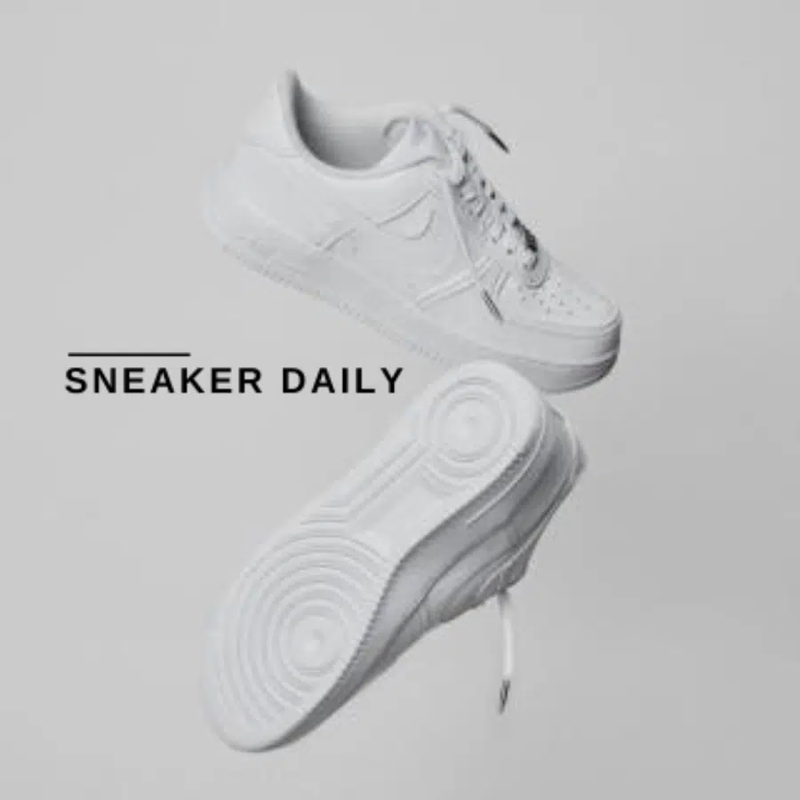 Giay Nike John Elliott x Air Force 1 Low Triple White AO9291 100