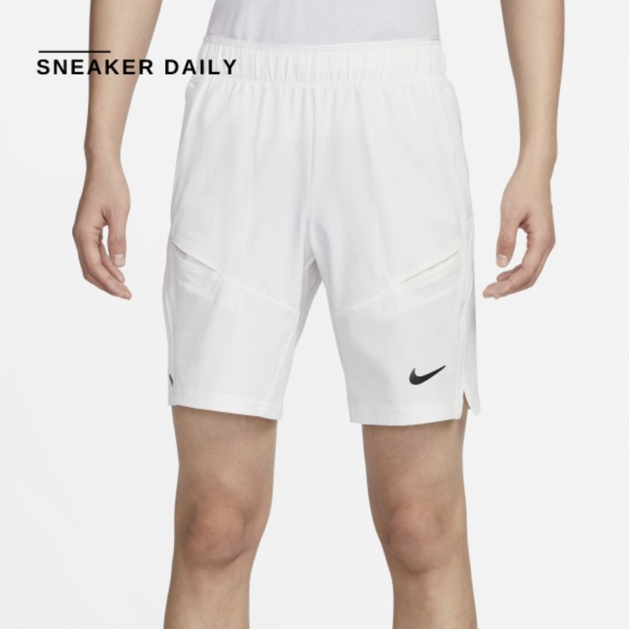 quần nike court flex ace tennis shorts 'white' fd5331-100