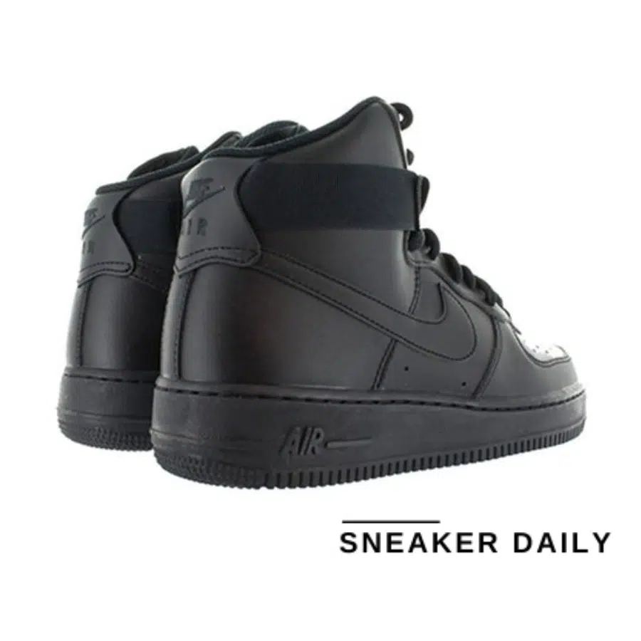 giày nike air force 1 high '07 'triple black 2017' 315121-032
