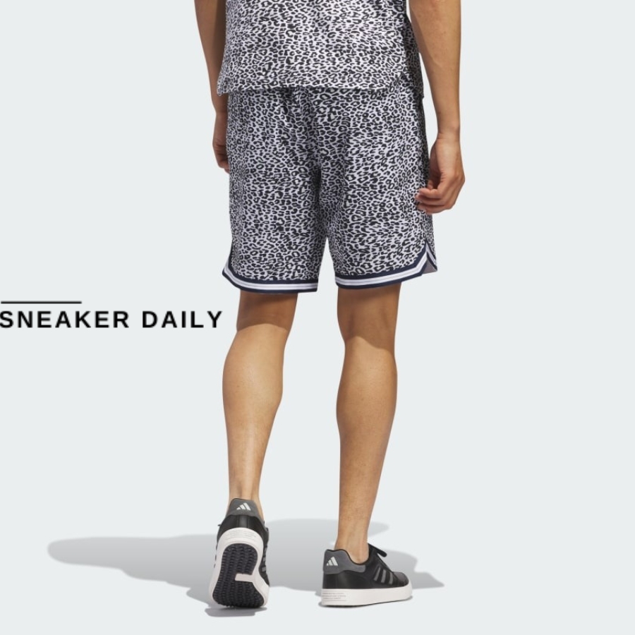 quần adidas golf adicross printed shorts 'black' it8310