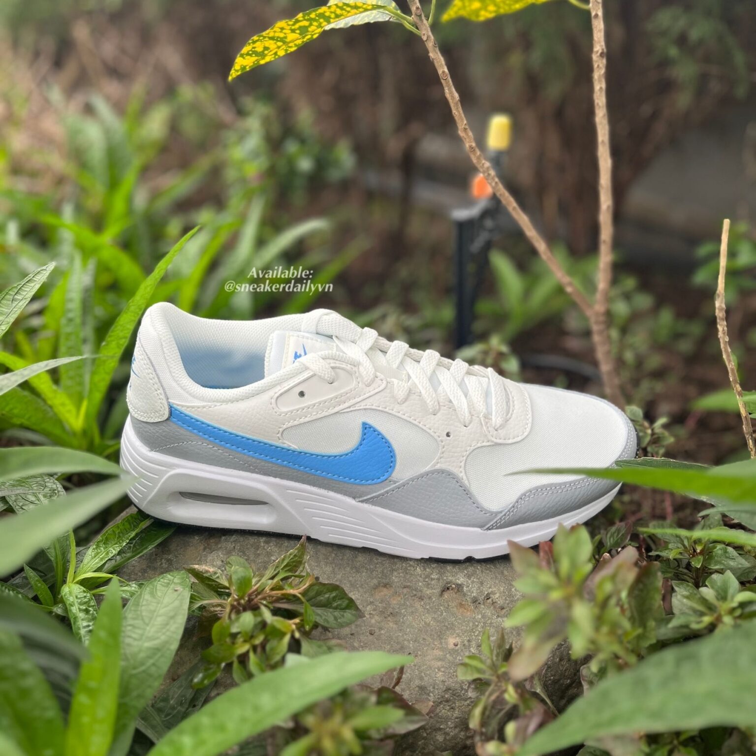 Giày (WMNS) Nike Air Max SC 'Summit White Blue' CW4554-116