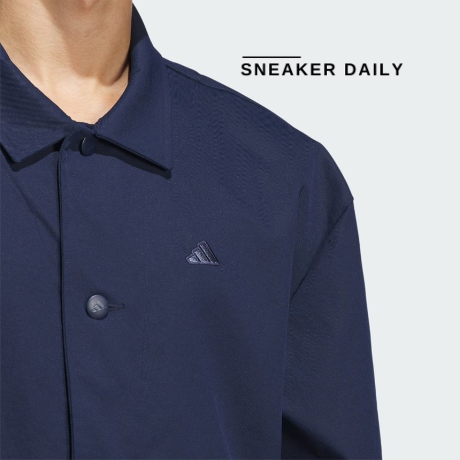 áo adidas golf jacket go-to chore jkt 'collegiate navy' in6487