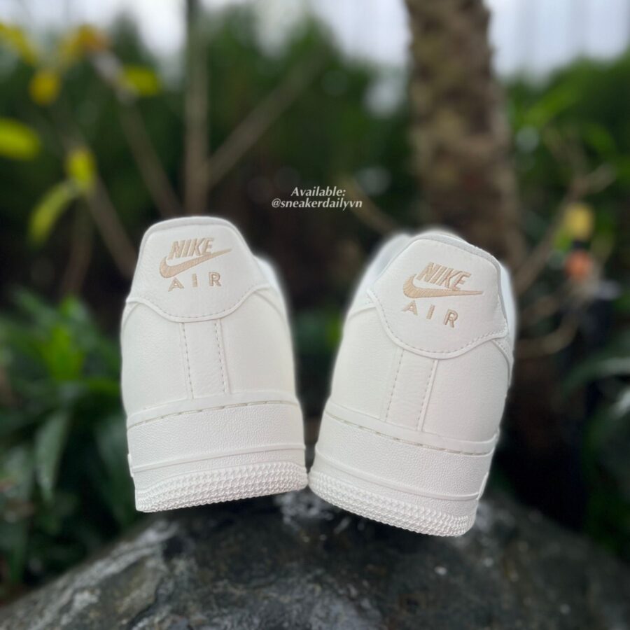giày nike air force 1 low 'white mini gold swooshes' (wmns) fv3654-111