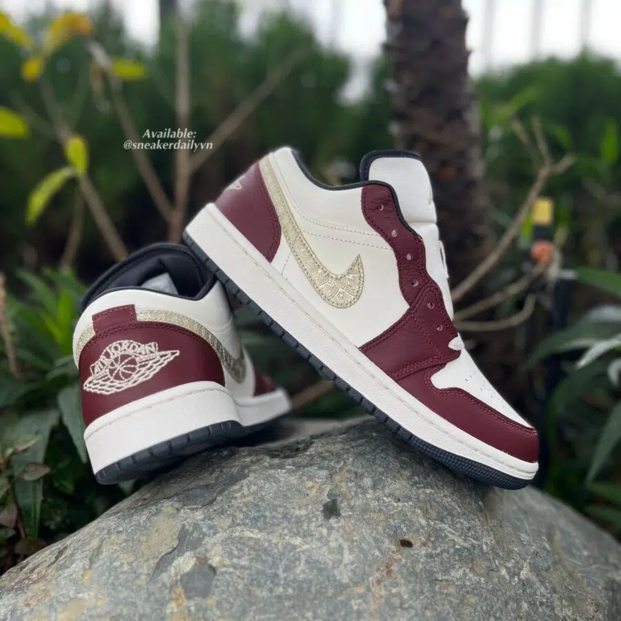 giày air jordan 1 low se 'year of the dragon' (wmns) fj5735-100