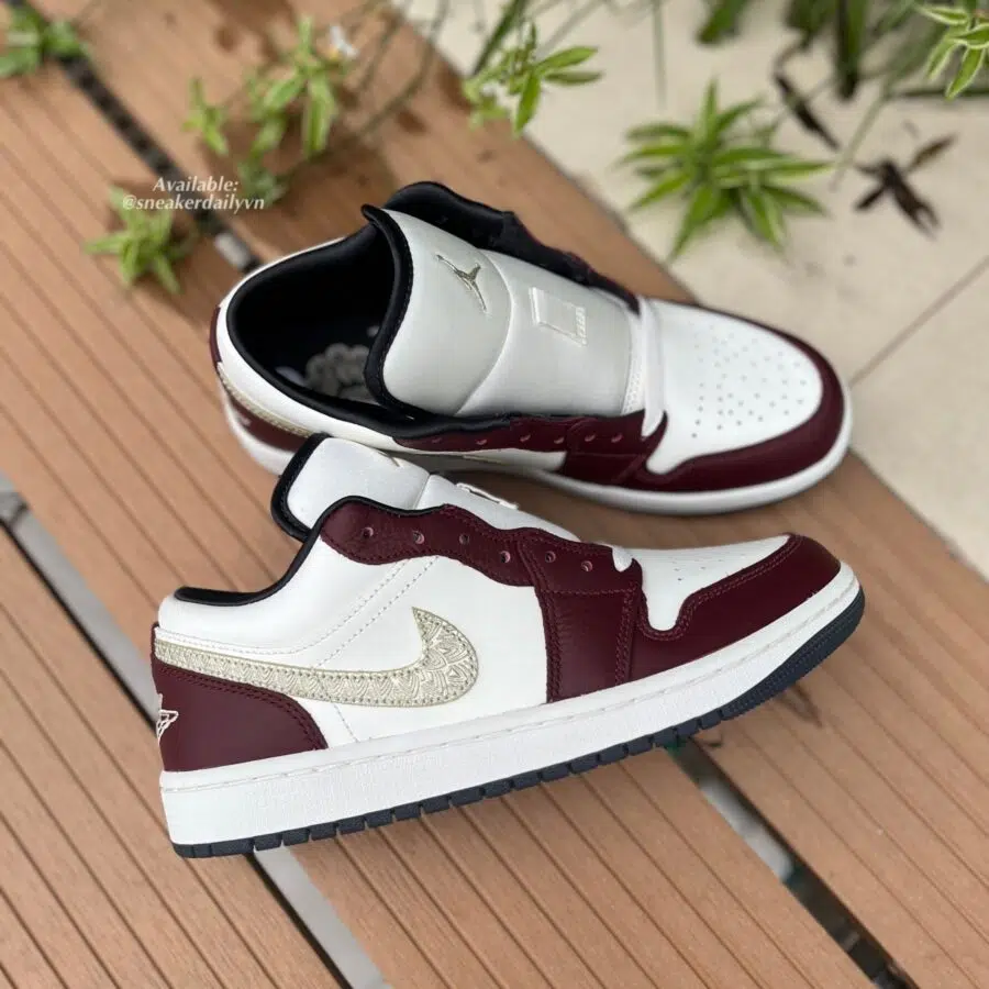 giày air jordan 1 low se 'year of the dragon' (wmns) fj5735-100