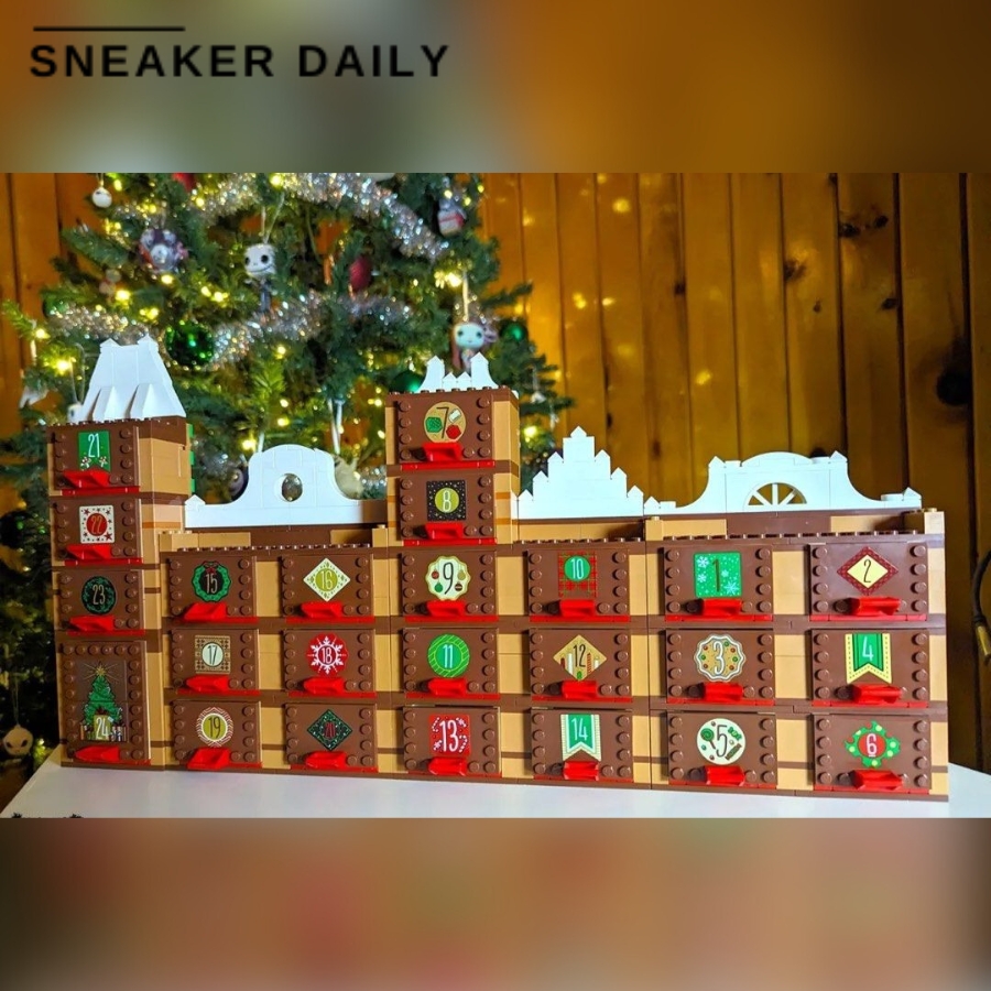 lego dots gingerbread house advent calendar 4002023