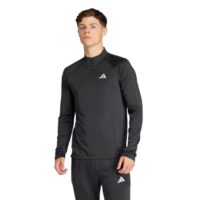 áo adidas gym+ training 14-zip long sleeve tee - 'black' ip4468