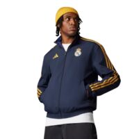 áo adidas real madrid anthem jacket - 'blue' men's soccer iq0549