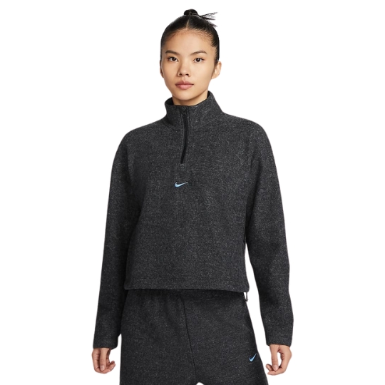 áo nike therma-fit women's velvet long sleeve top fv4014-032
