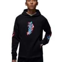 áo nike zion men's printed plush pull-on hoodie fn5343-010