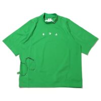 áo nike x off-white mc t-shirt asia sizing 'kelly green' dv4454-389