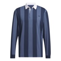 áo adidas golf shirt go-to rugby polo ls 'preloved ink' iu4430