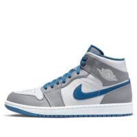giày air jordan 1 mid 'cement true blue' dq8426-014