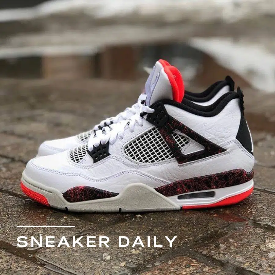 giày air jordan 4 retro gs 'pale citron' 408452-116
