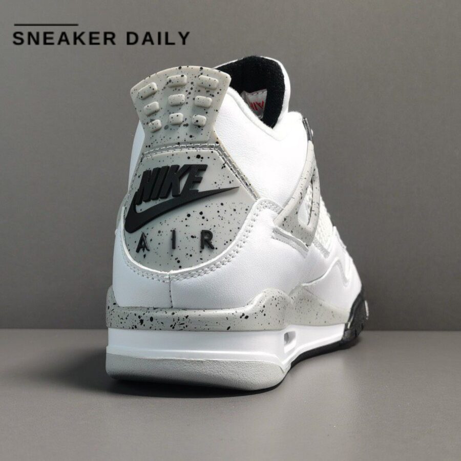 giày air jordan 4 retro og 'white cement' 2016 840606-192