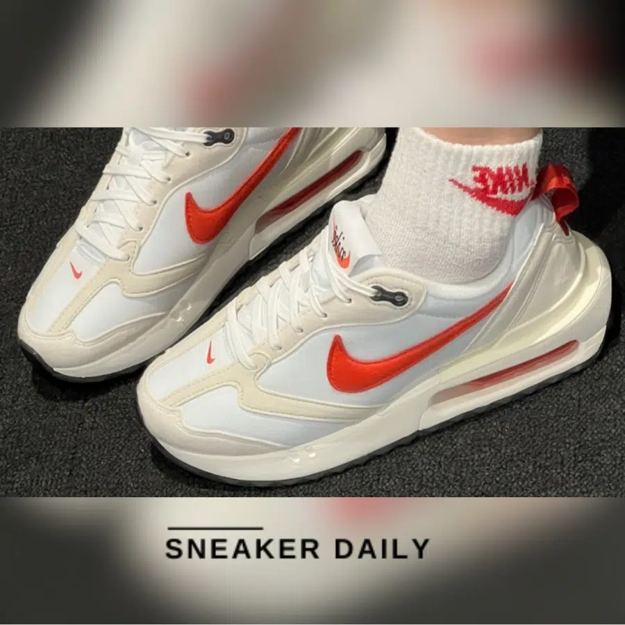 Giay Air Max Dawn White Mantra Orange Wmns DZ4441 100