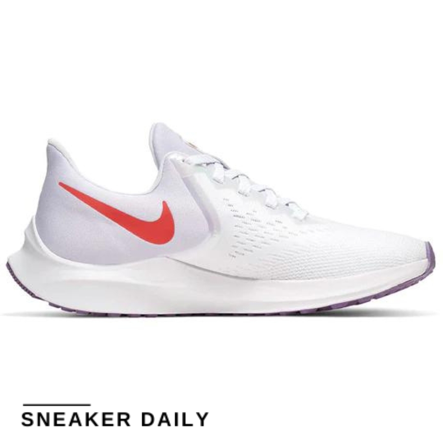 giày nike air zoom winflo 6 'white violet star' (wmns) cw2638-181