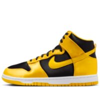 giày nike dunk high goldenrod satin 'yellow black' fn4216-001